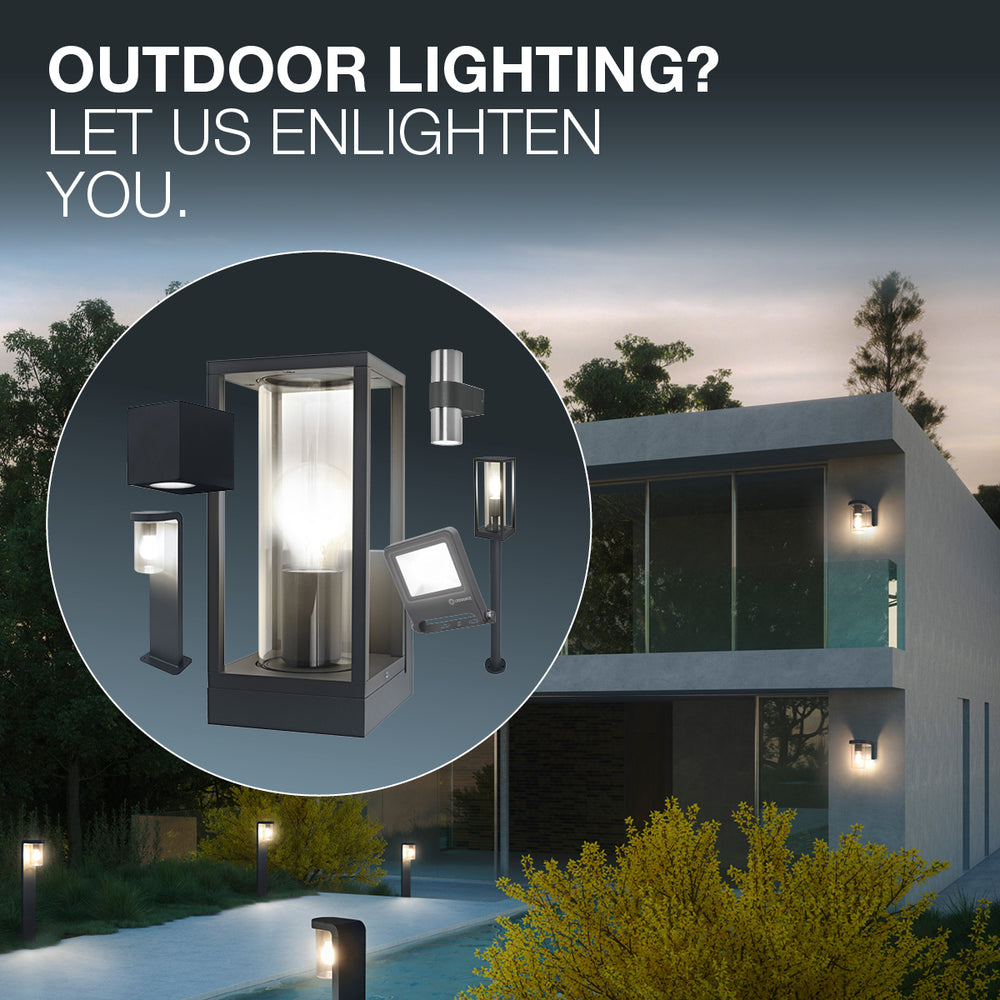 Ledvance ENDURA Style UpDown Puck Lampada da Parete LED 13W 3000K 980 lumen IP44 Grigio Scuro Esterno