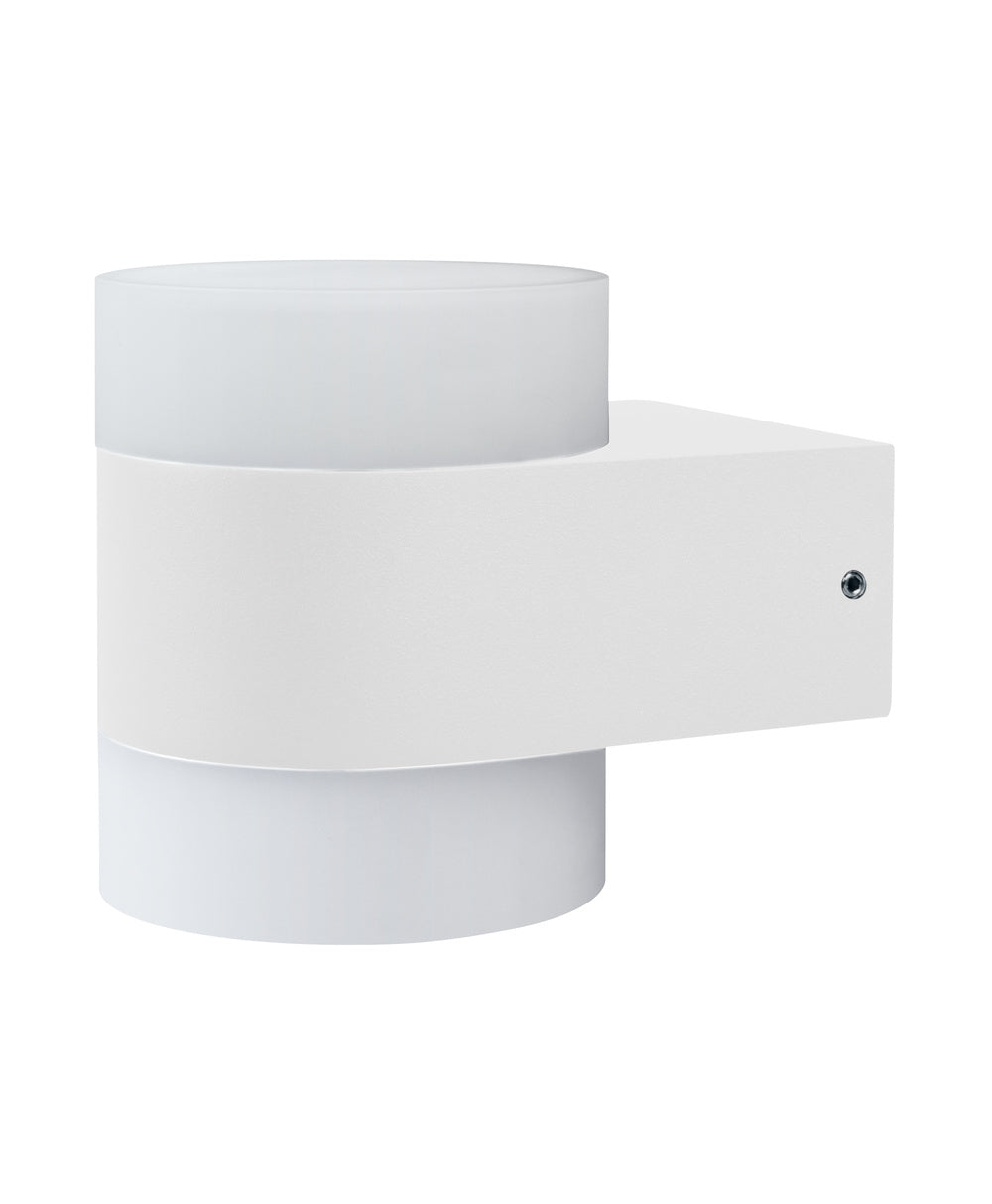 Ledvance ENDURA Style UpDown Puck Lampada da Parete LED 12.5W 3000K 980 lumen IP44 Alluminio Bianco Esterno