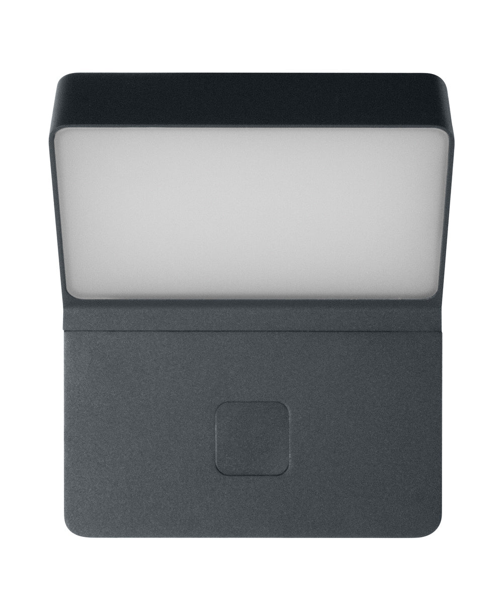 Ledvance ENDURA STYLE Lampada da Parete LED 12W 3000K 750 lumen IP44 Grigio Scuro da Esterno a Montaggio Superficiale