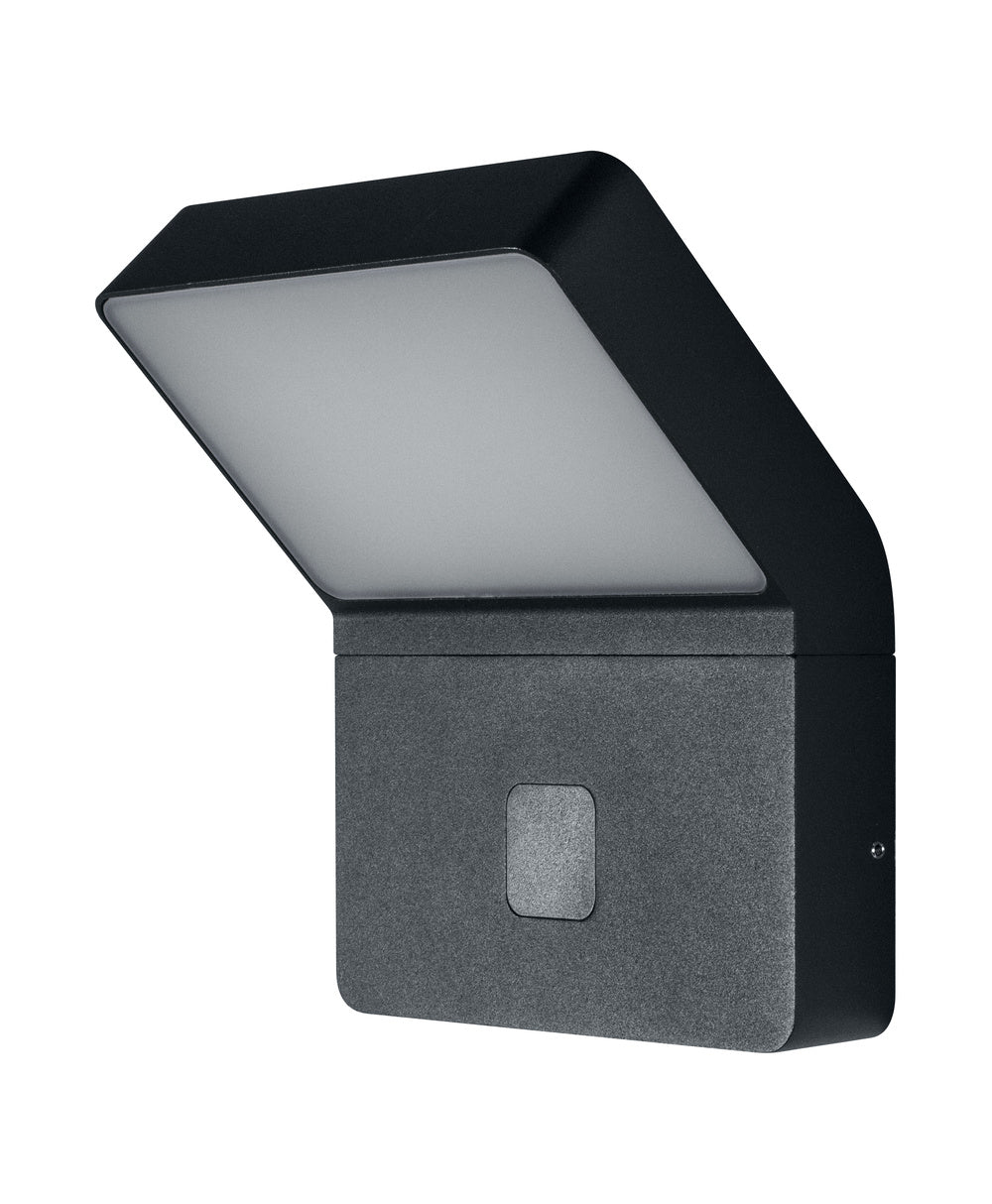 Ledvance ENDURA STYLE Lampada da Parete LED 12W 3000K 750 lumen IP44 Grigio Scuro da Esterno a Montaggio Superficiale