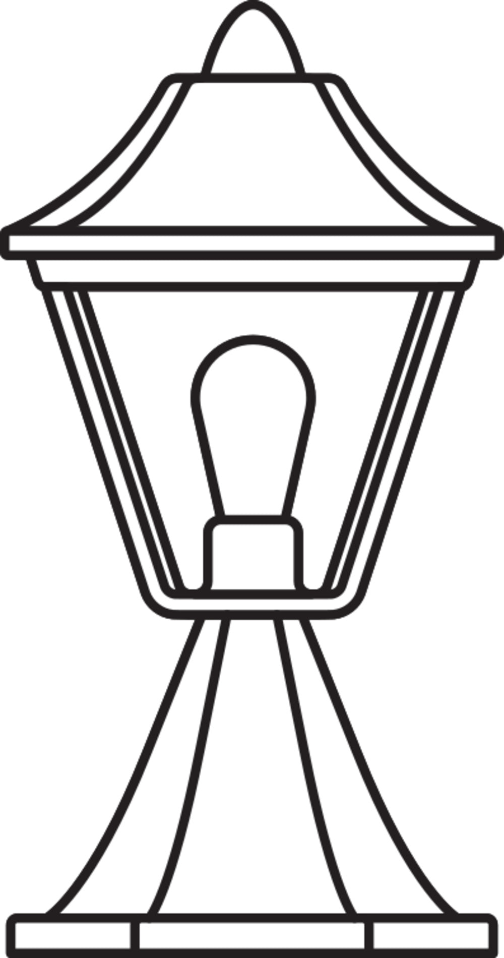 Ledvance ENDURA Classic Tradition 33cm Outdoor Lantern E27 Black/Gold IP44 Die-Cast Aluminum