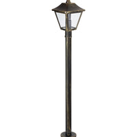 Ledvance ENDURA Classic Tradition lanterna da pavimento per esterni E27 Nero/Oro IP44 alluminio 1000mm