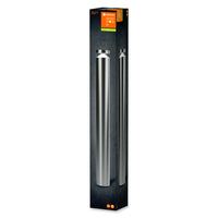 Ledvance ENDURA Style Cylinder 80cm LED lampada da parete da esterno in acciaio inox 6W 3000K IP44 Bianco Caldo