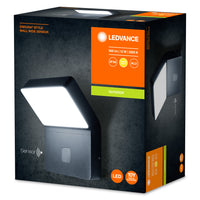 Ledvance ENDURA STYLE Lampada da Parete LED 12W 3000K 750 lumen IP44 Grigio Scuro da Esterno a Montaggio Superficiale