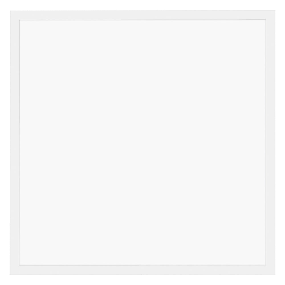 Compact aluminum LED panel 33W 3630 useful lumens 60x60cm - 865 daylight 3000K