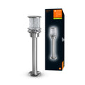Ledvance ENDURA Classic Post 55cm E27 lampada da esterno in acciaio inox IP44 con diffusore in vetro
