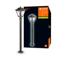 Ledvance ENDURA Classic Tradition lanterna da pavimento per esterni E27 Nero/Oro IP44 alluminio 1000mm