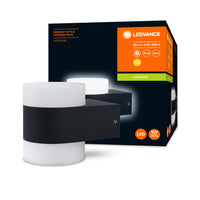 Ledvance ENDURA Style UpDown Puck LED Wall Light 13W 3000K 980 lumens IP44 Dark Gray Outdoor