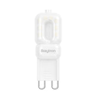 Braytron LED G9 capsula, 3W dimmerabile, 3000K bianco caldo, 260 lumen, angolo di apertura 240°, 220-240V
