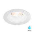 Braytron LED recessed spotlight, 7W, IP54, Aluminium White, 89x35mm, GU10 socket, indoor outdoor use