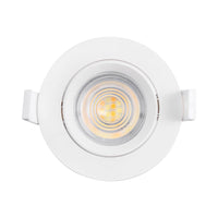 Faretto LED Braytron 7W 220-240V 3-in-1 CCT Dimmerabile Rotondo Bianco IP20 630 lumen Fascio 38°