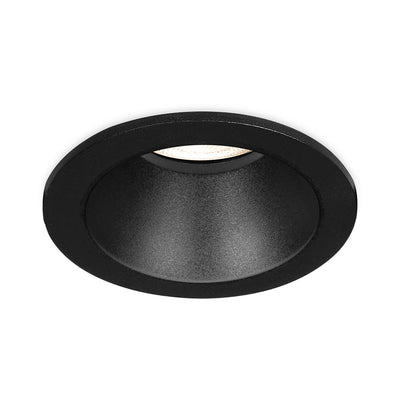 Faretto LED da incasso Braytron, attacco MR16, 35W max, IP20 Alluminio nero rotondo foro 85mm taglio 70mm