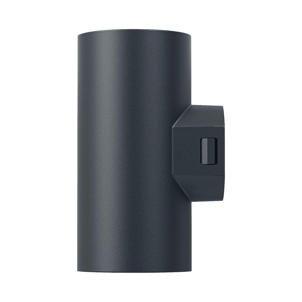 Braytron applique a muro LED 2x9W CCT 3-in-1 1780 lumen Grigio IP65 IK08 illuminazione esterna