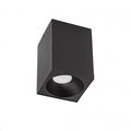 Spectrum LED ceiling spotlight cube matte black 95x95x138mm excl. LED spotlight for modern lighting