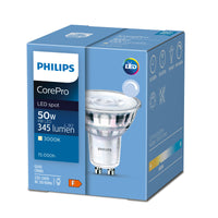Philips CorePro LED Spot MR16 GU5.3 7W 12V 3000K 621 lumen 36D non dimmerabile