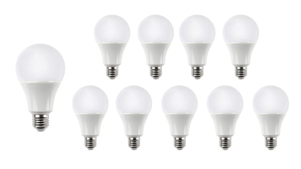Modee A60 E27 LED bulb 11.5W replaces 1250W 3000K IP20 CE certified