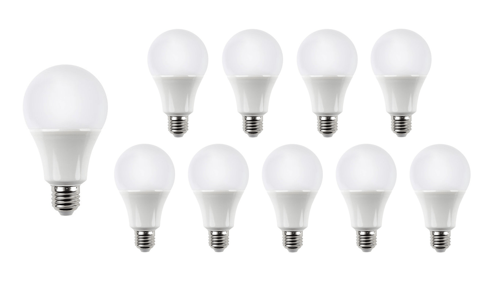 Spectrum E27 LED bulb 9W replaces 70W 1521 lumen 3000K