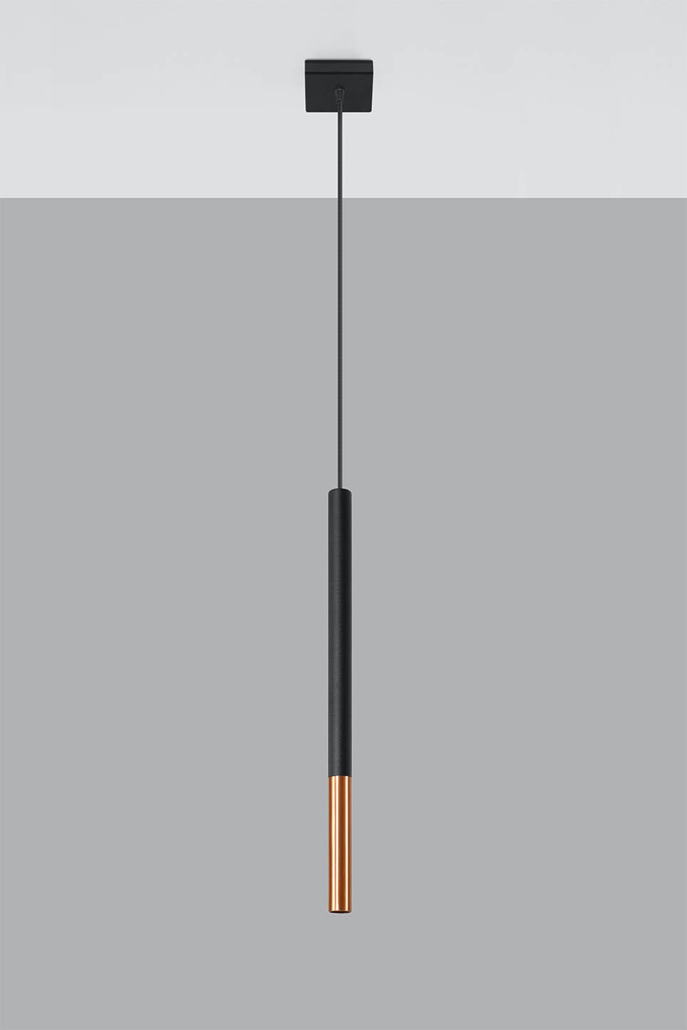 Sollux lighting LED pendant lamp matte gold brass 220-240V 50W E27 fitting