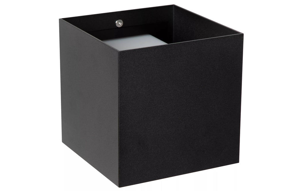 Lucide EXETER applique da esterno Nera attacco E27 IP54 corpo in alluminio design resistente