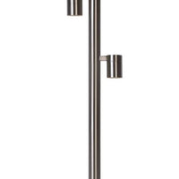 Lampada da esterno con presa Lucide ARNE-LED, 2x5W GU10 LED 2700K, IP44, acciaio inox finitura cromo satinato