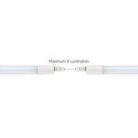 Spectrum LED Luminaire 150cm 45W 4000K IP65 5150 lumens ceiling or suspended mounting White
