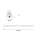 Spectrum led armatuur limea 150cm 45w 115 useful lumens 4000k 840 ip65 linkable