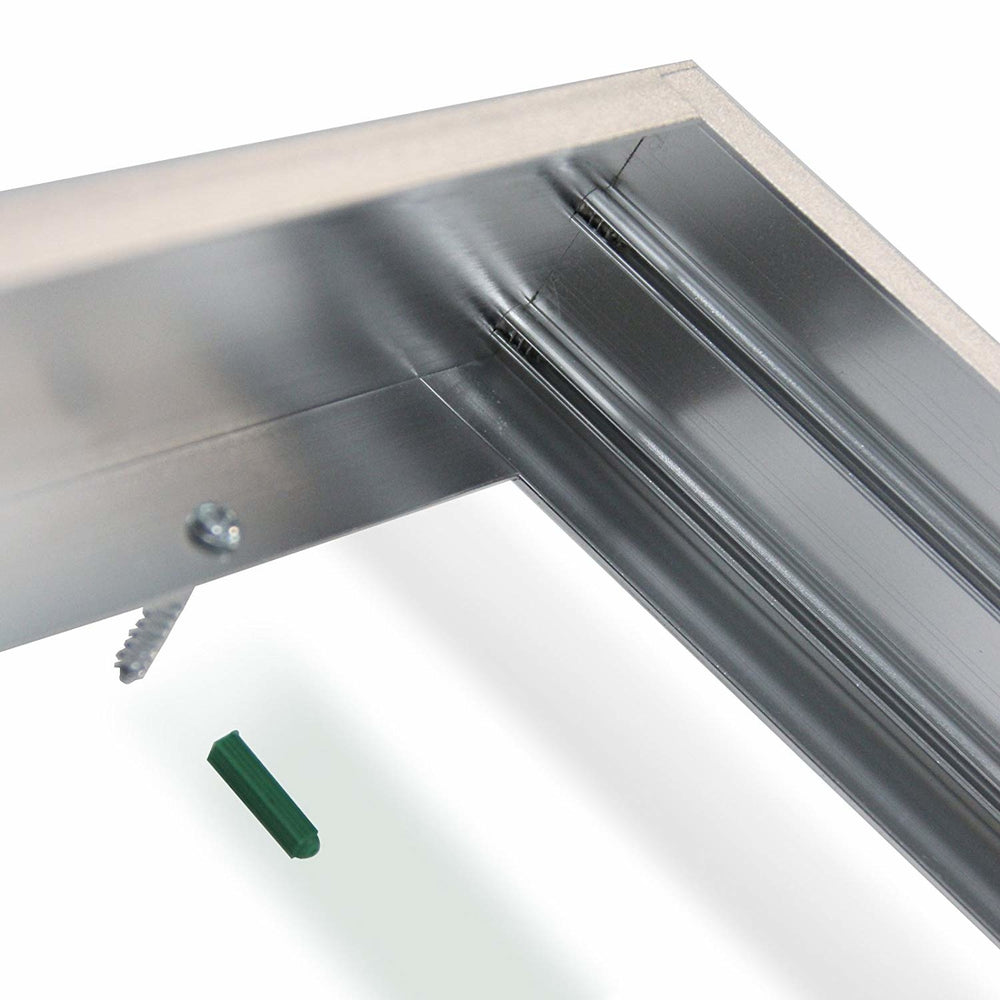 LED panel aluminum silver 120x60cm frame with Philips chip