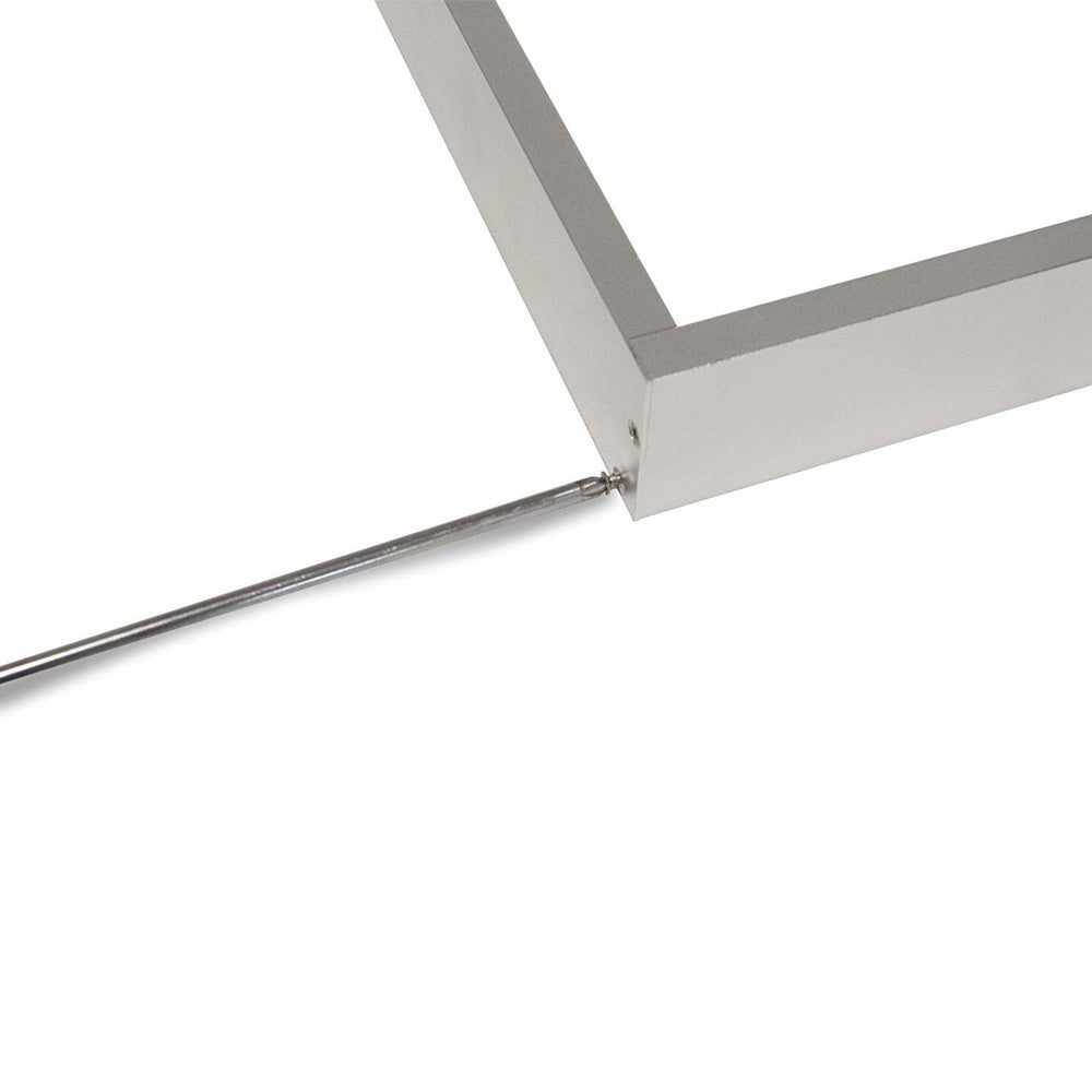 LED panel aluminum silver 120x60cm frame with Philips chip