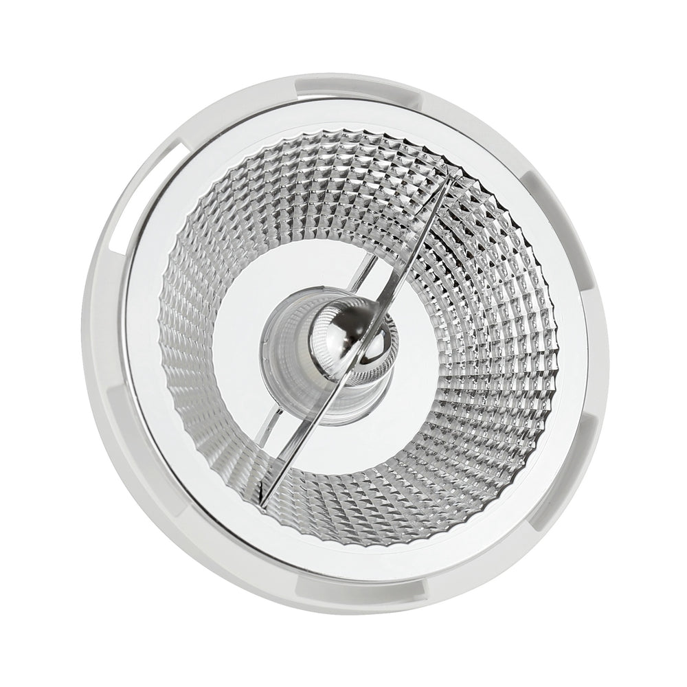 Spectrum LED Spot GU10 AR111 12W 3000K Bianco Caldo 800 lumen fascio 20° 230V non dimmerabile