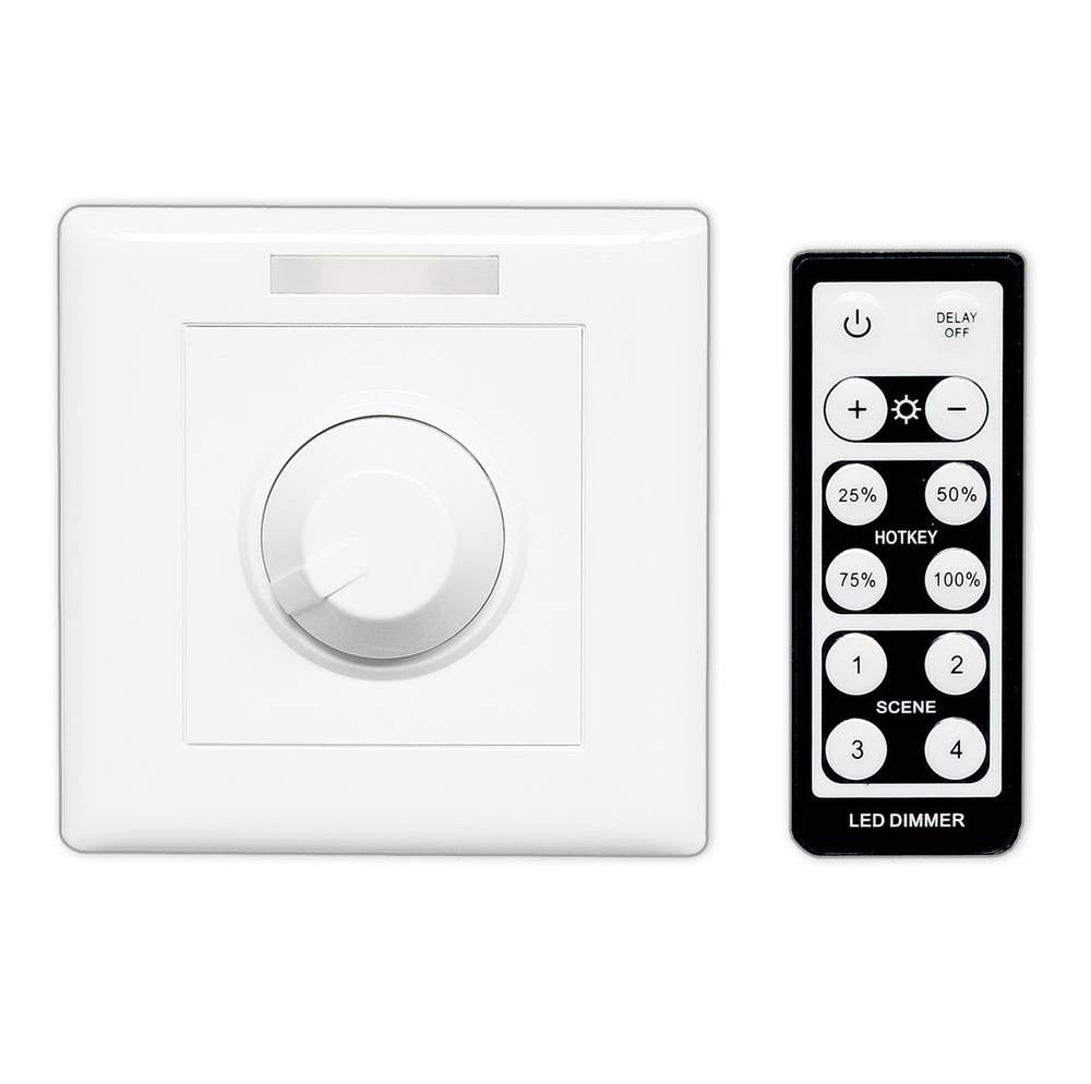 Dimmer LCB 1-10V 800W con telecomando per pannelli LED, IP20, 220-240V AC