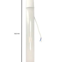 Plafoniera LED Spectrum 60cm, 18W 230V, 3000K bianco caldo, 2100 lumen, fascio 120°, IP20 corpo bianco