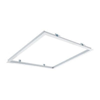 Led panel 60x60cm with white frame, IP20, 220-240V AC, 613x613mm