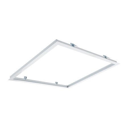 Led panel 60x60cm with white frame, IP20, 220-240V AC, 613x613mm