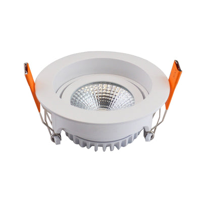 Faretto a incasso LCB LED 95mm IP65 bianco 5W 420 lumen 2700K bianco caldo