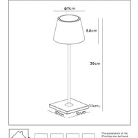 Lucide lampada LED 1521 lumen utili, 3000K, 10.5W, sostituzione 1250W, alluminio oro opaco