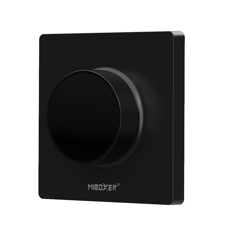 Tsong LED dimmer da parete wireless CCT Nero, IP20, 220-240V, certificato CE RoHS