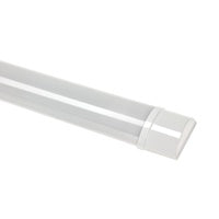 Plafoniera LED Spectrum 120cm 32W 3000K Bianco Caldo 4000 lumen IP20 Montaggio a Soffitto o Sospeso Bianco