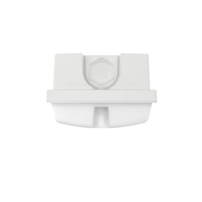 Plafoniera LED Compatta Bianca 8W 830 3000K 840 lumen IP65 356x115mm