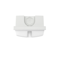 Plafoniera LED Compatta Bianca 8W 830 3000K 840 lumen IP65 356x115mm