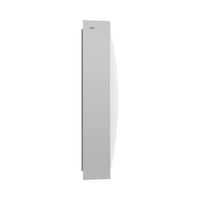 Plafoniera LED rotonda 250P, 10.5W, 1220 lumen, CCT commutabile 3000K/4000K, IK10, Corpo in alluminio bianco