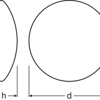 Plafoniera LED Circolare da Superficie Ø400 Bianca 24W 1920 lumen 3000K IP44 per illuminazione interna ed esterna