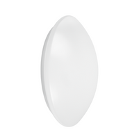 Lampada LED da Soffitto e Parete IP44 Bulkhead 13W 920 lumen 3000K Bianco Caldo Ø250mm Bianco IK03