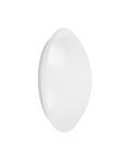 Lampada LED da Soffitto e Parete IP44 Bulkhead 13W 920 lumen 3000K Bianco Caldo Ø250mm Bianco IK03