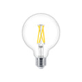 Lampadina LED Philips 5.9W E27 G93 Trasparente dimmerabile Warm Glow 2200K-2700K 806 lumen 90CRI 300°