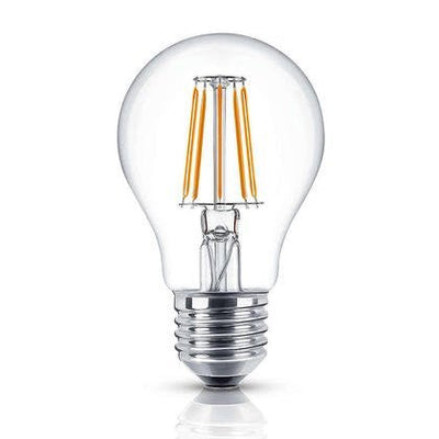 Lampada LED a filamento LCB E27 A60 4W 2700K luce bianca calda
