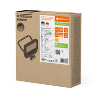 LED Floodlight Sensor GEN 3 Black 41W 3000K 5500 lumens IP65 with motion and light sensor, replaces 100W