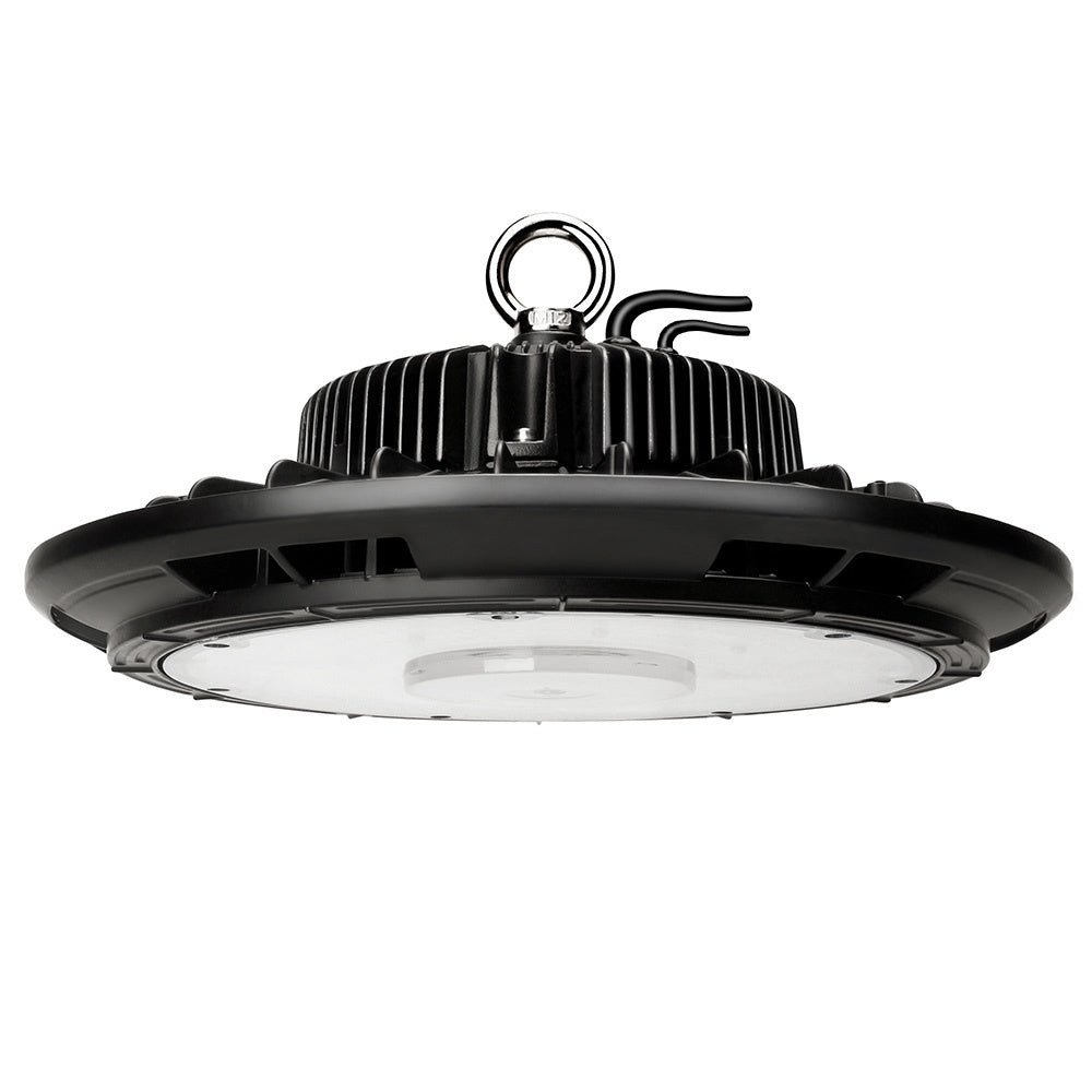LCB LED UFO High Bay dimmerabile 240W 4000K 150 lumen per watt IP20 chip Philips CE RoHS garanzia 5 anni