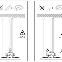 LED Highbay Gen 5 Alluminio Nero 150W 4000K 26700 lumen IP66 dimmerabile 1-10V 110D