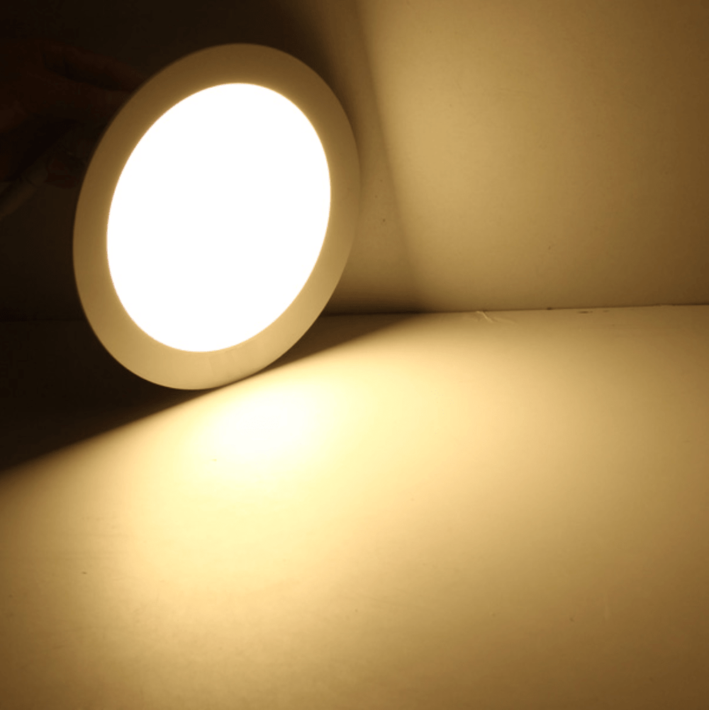 faretto led rotondo incassato in alluminio 3w sostituisce 25w luce bianca calda 3000k