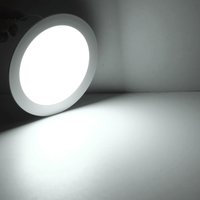 Plafoniera LED Spectrum rotonda 18W sostituisce 105W, 3000K, 2200 lumen, IP20, CRI >80, angolo di radiazione 110°